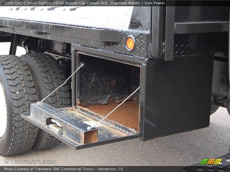 Graystone Metallic / Dark Pewter 2006 GMC C Series TopKick C4500 Regular Cab Chassis 4x4