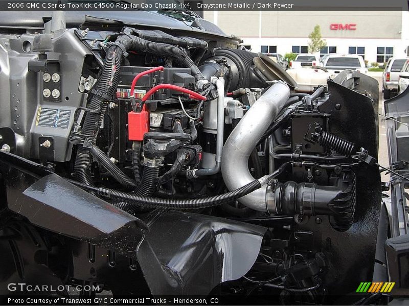 Graystone Metallic / Dark Pewter 2006 GMC C Series TopKick C4500 Regular Cab Chassis 4x4