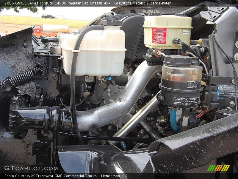 Graystone Metallic / Dark Pewter 2006 GMC C Series TopKick C4500 Regular Cab Chassis 4x4
