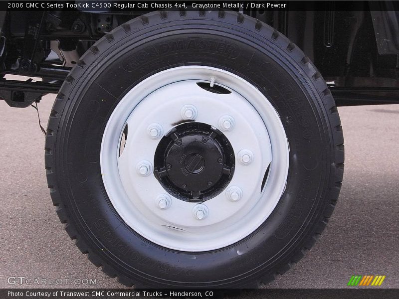 Graystone Metallic / Dark Pewter 2006 GMC C Series TopKick C4500 Regular Cab Chassis 4x4
