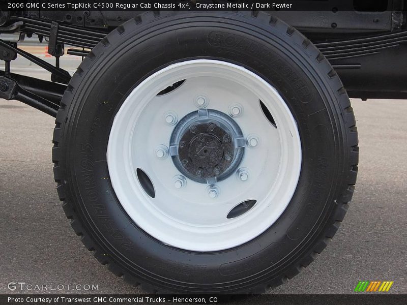 Graystone Metallic / Dark Pewter 2006 GMC C Series TopKick C4500 Regular Cab Chassis 4x4