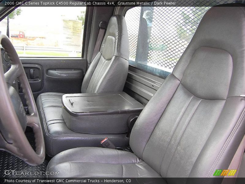 Graystone Metallic / Dark Pewter 2006 GMC C Series TopKick C4500 Regular Cab Chassis 4x4