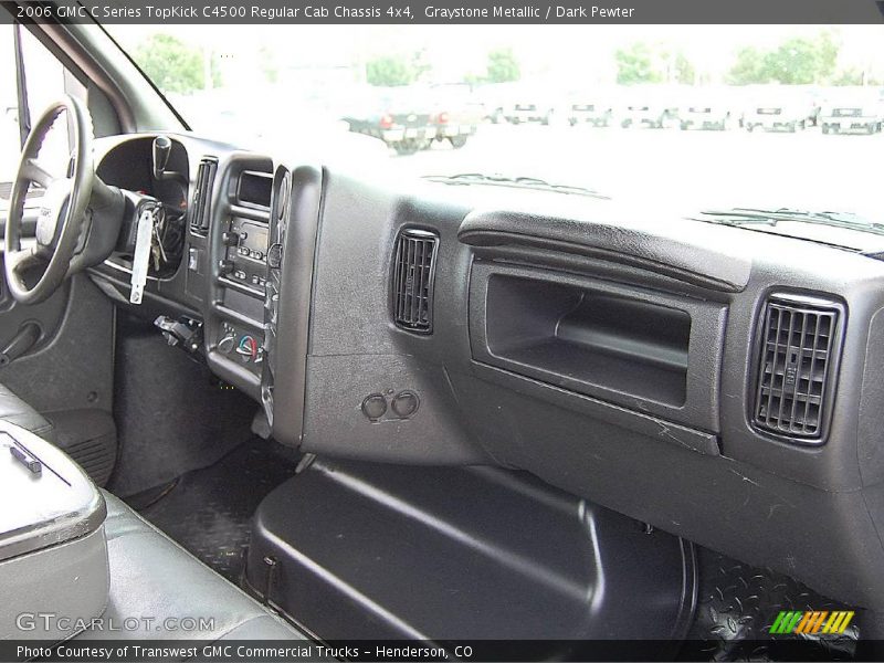 Graystone Metallic / Dark Pewter 2006 GMC C Series TopKick C4500 Regular Cab Chassis 4x4