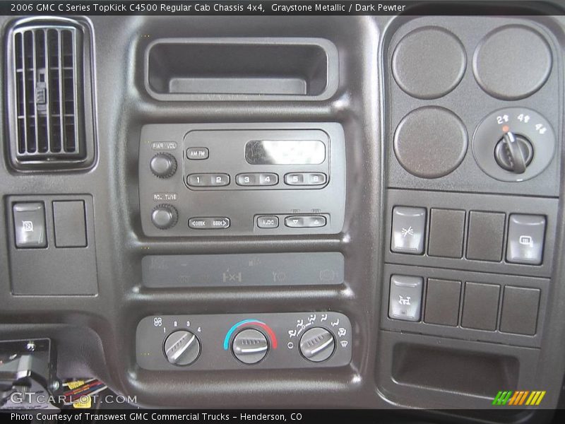 Graystone Metallic / Dark Pewter 2006 GMC C Series TopKick C4500 Regular Cab Chassis 4x4