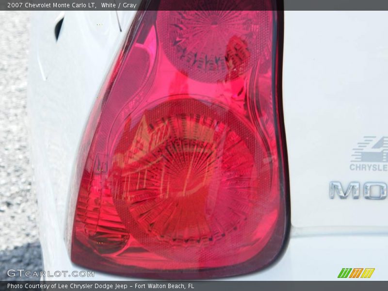 White / Gray 2007 Chevrolet Monte Carlo LT