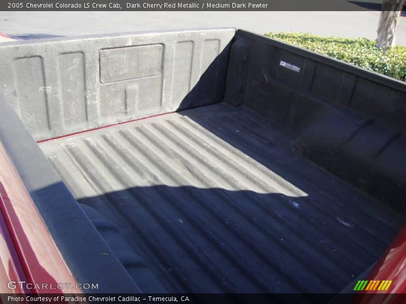 Dark Cherry Red Metallic / Medium Dark Pewter 2005 Chevrolet Colorado LS Crew Cab