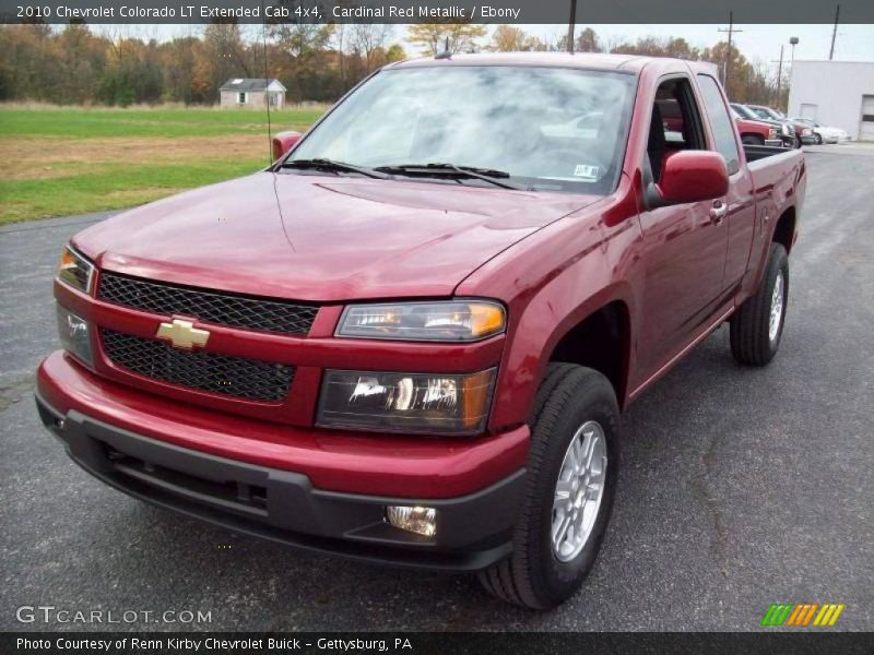 Cardinal Red Metallic / Ebony 2010 Chevrolet Colorado LT Extended Cab 4x4