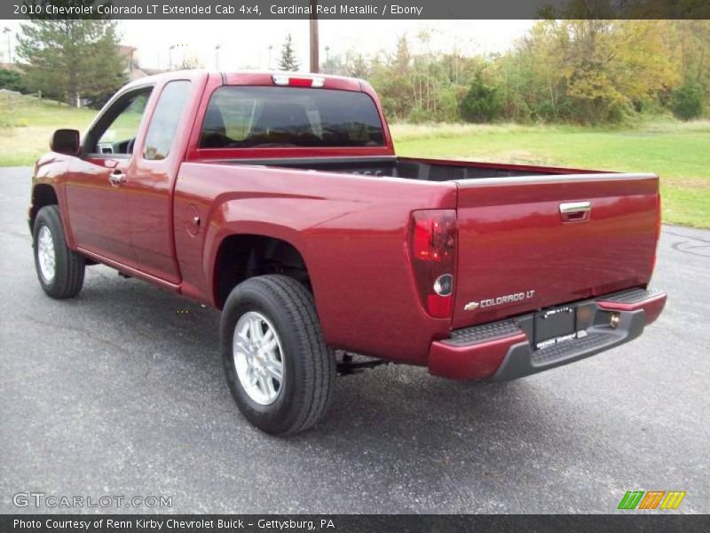 Cardinal Red Metallic / Ebony 2010 Chevrolet Colorado LT Extended Cab 4x4