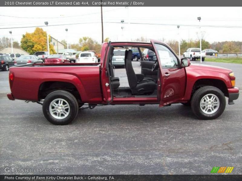 Cardinal Red Metallic / Ebony 2010 Chevrolet Colorado LT Extended Cab 4x4