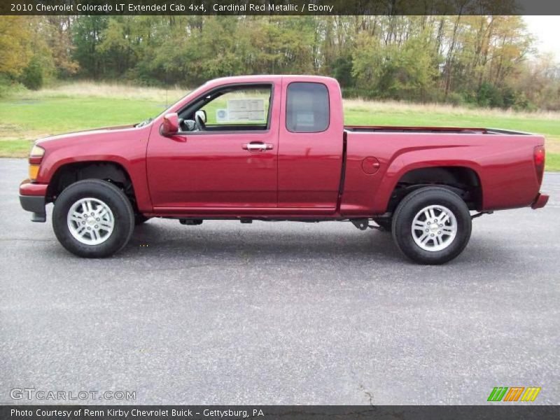 Cardinal Red Metallic / Ebony 2010 Chevrolet Colorado LT Extended Cab 4x4