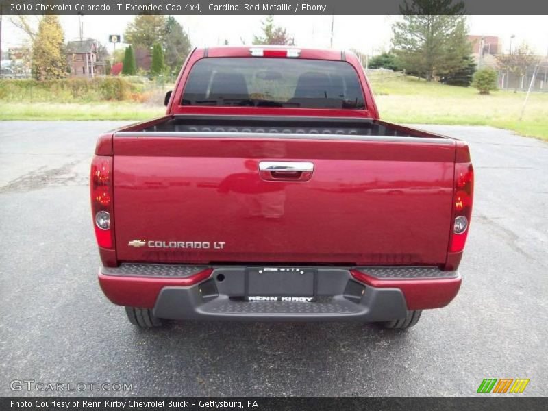 Cardinal Red Metallic / Ebony 2010 Chevrolet Colorado LT Extended Cab 4x4