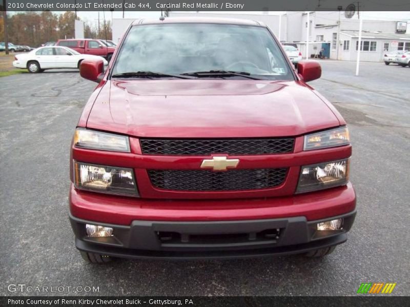 Cardinal Red Metallic / Ebony 2010 Chevrolet Colorado LT Extended Cab 4x4