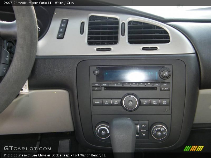 White / Gray 2007 Chevrolet Monte Carlo LT