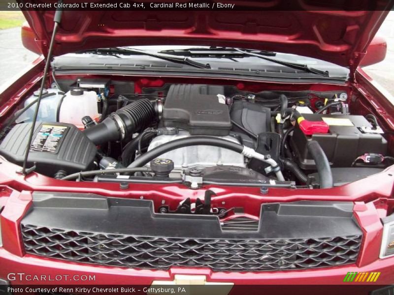 Cardinal Red Metallic / Ebony 2010 Chevrolet Colorado LT Extended Cab 4x4