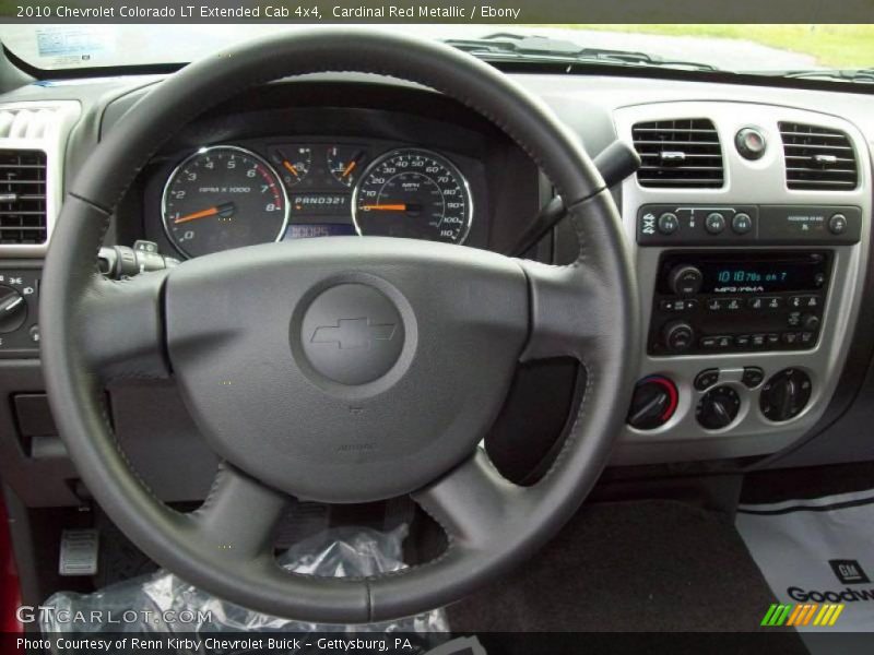 Cardinal Red Metallic / Ebony 2010 Chevrolet Colorado LT Extended Cab 4x4