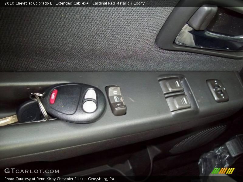 Cardinal Red Metallic / Ebony 2010 Chevrolet Colorado LT Extended Cab 4x4