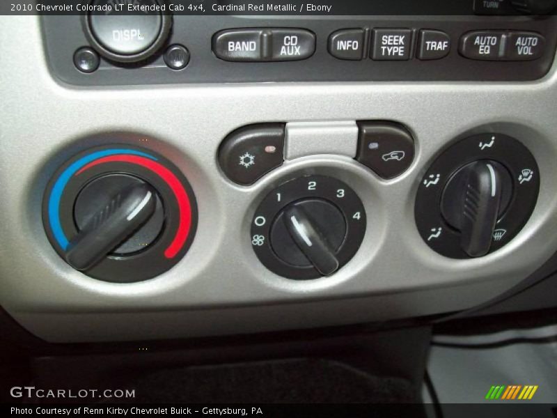 Cardinal Red Metallic / Ebony 2010 Chevrolet Colorado LT Extended Cab 4x4