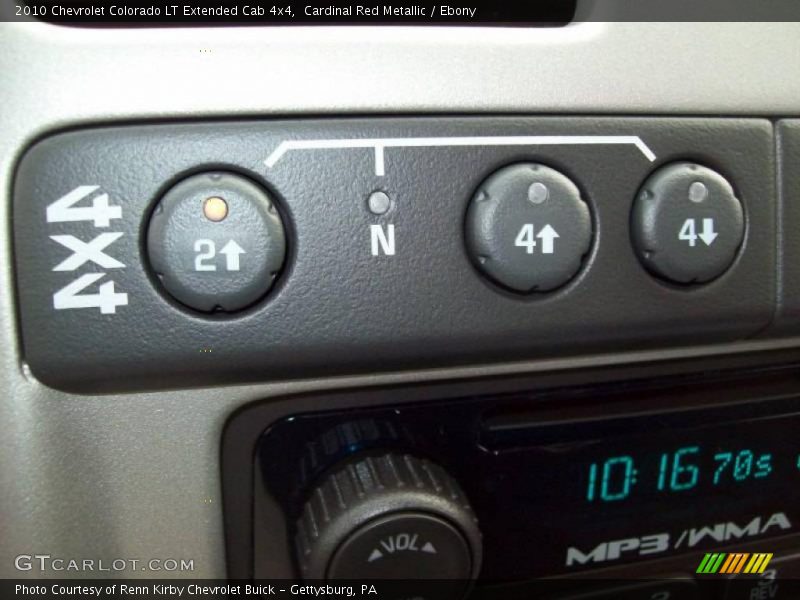 Cardinal Red Metallic / Ebony 2010 Chevrolet Colorado LT Extended Cab 4x4