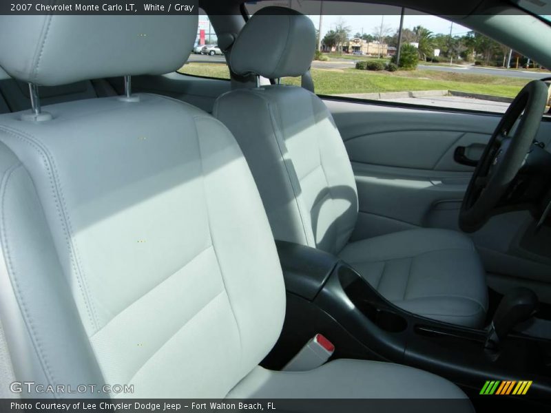 White / Gray 2007 Chevrolet Monte Carlo LT