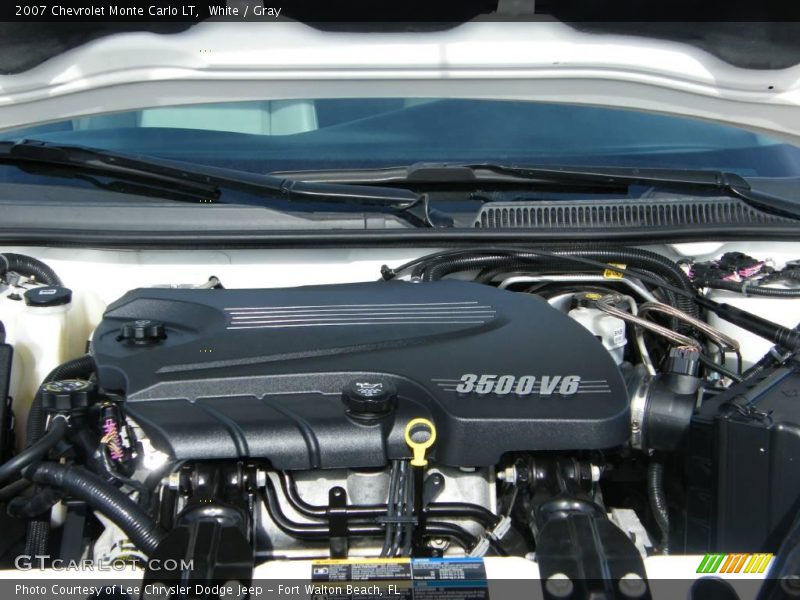 White / Gray 2007 Chevrolet Monte Carlo LT
