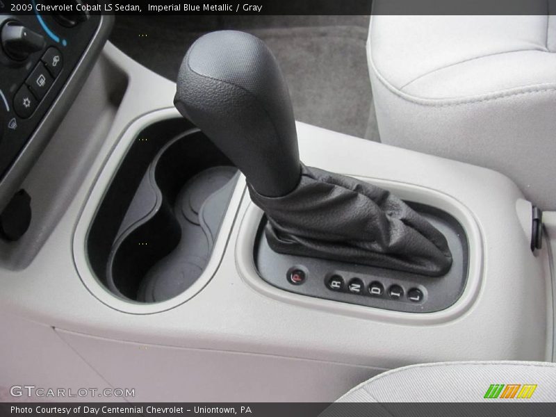 Imperial Blue Metallic / Gray 2009 Chevrolet Cobalt LS Sedan