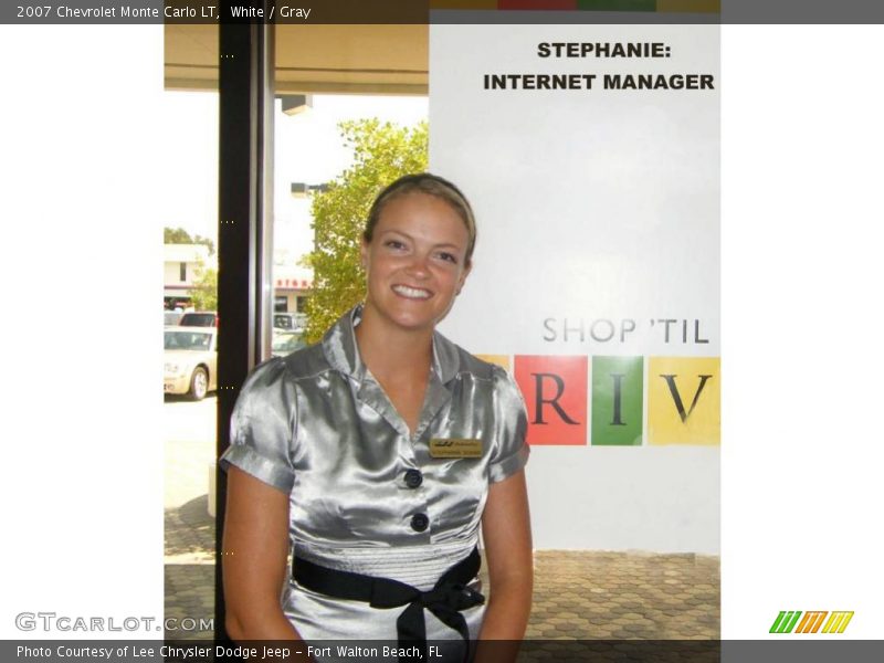 White / Gray 2007 Chevrolet Monte Carlo LT