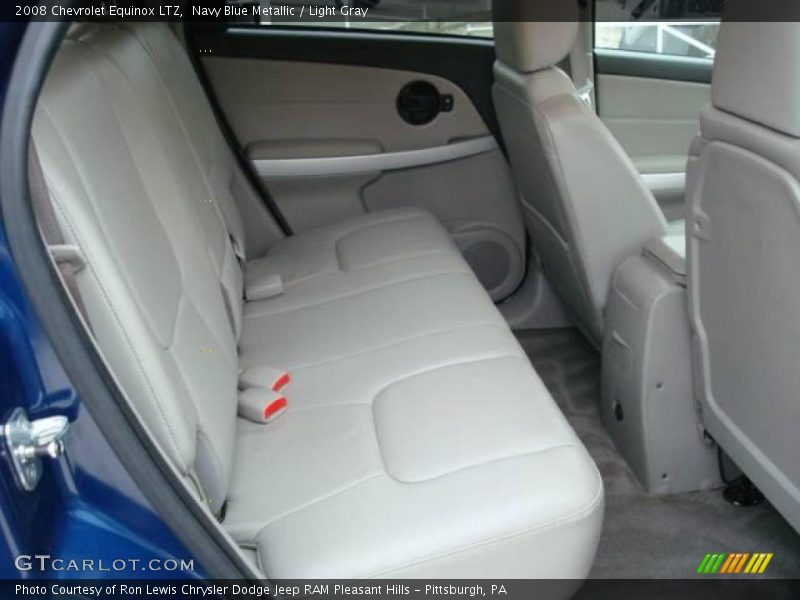 Navy Blue Metallic / Light Gray 2008 Chevrolet Equinox LTZ