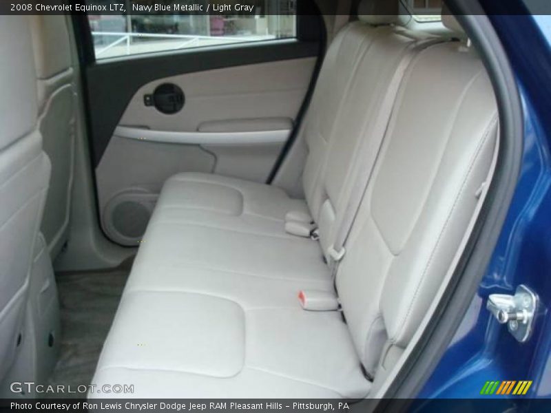 Navy Blue Metallic / Light Gray 2008 Chevrolet Equinox LTZ