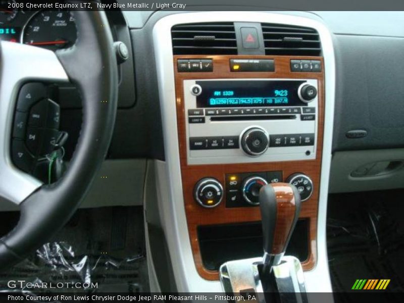 Navy Blue Metallic / Light Gray 2008 Chevrolet Equinox LTZ