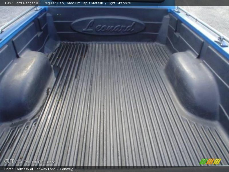 Medium Lapis Metallic / Light Graphite 1992 Ford Ranger XLT Regular Cab