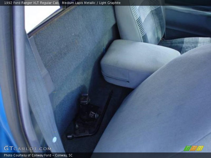 Medium Lapis Metallic / Light Graphite 1992 Ford Ranger XLT Regular Cab