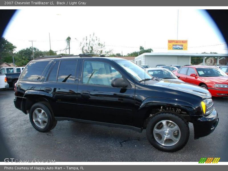 Black / Light Gray 2007 Chevrolet TrailBlazer LS