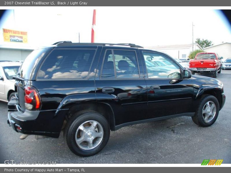 Black / Light Gray 2007 Chevrolet TrailBlazer LS