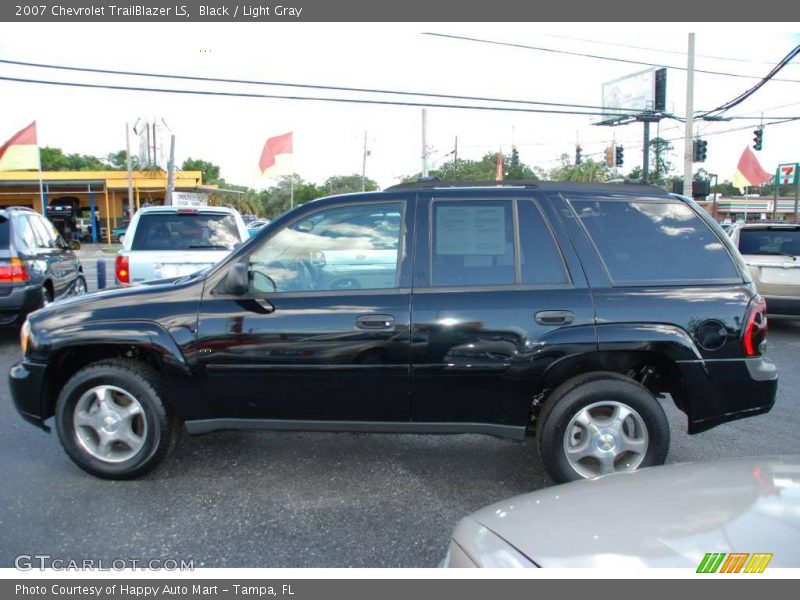 Black / Light Gray 2007 Chevrolet TrailBlazer LS