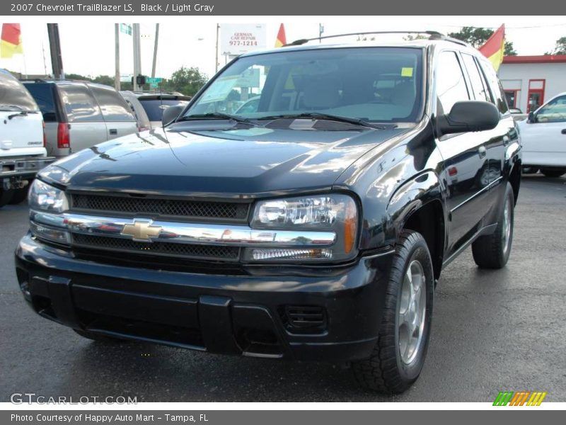 Black / Light Gray 2007 Chevrolet TrailBlazer LS
