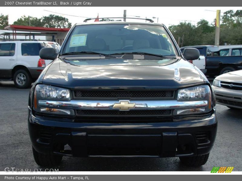 Black / Light Gray 2007 Chevrolet TrailBlazer LS
