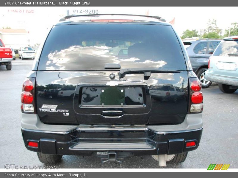 Black / Light Gray 2007 Chevrolet TrailBlazer LS