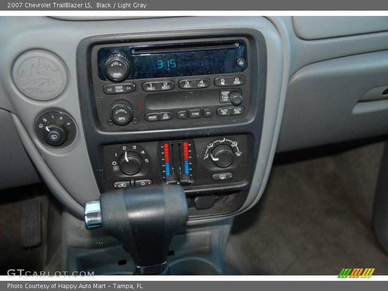 Black / Light Gray 2007 Chevrolet TrailBlazer LS