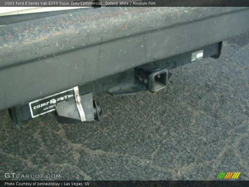 Oxford White / Medium Flint 2003 Ford E Series Van E350 Super Duty Commercial
