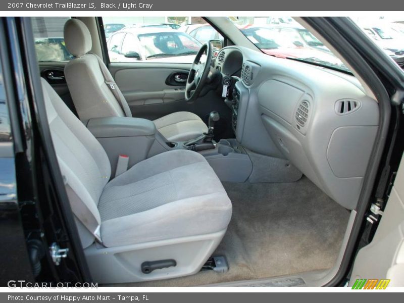 Black / Light Gray 2007 Chevrolet TrailBlazer LS