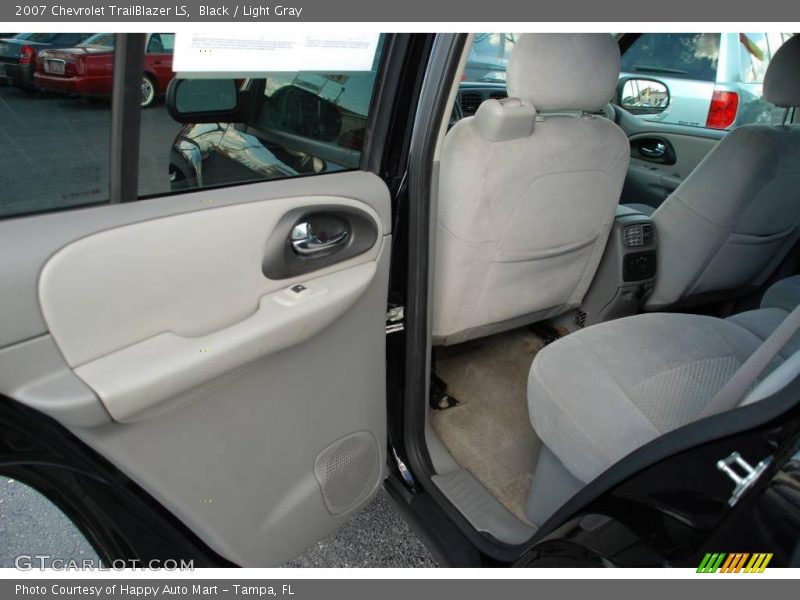 Black / Light Gray 2007 Chevrolet TrailBlazer LS