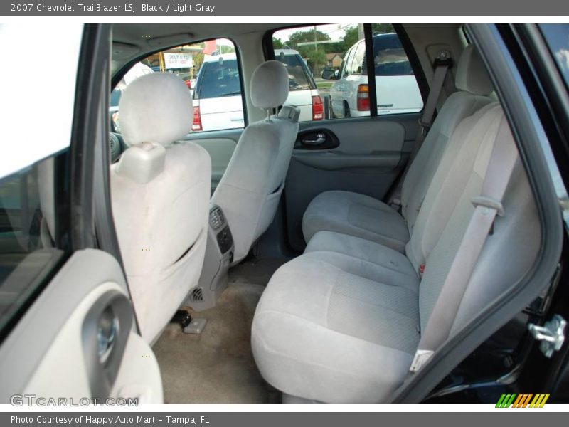 Black / Light Gray 2007 Chevrolet TrailBlazer LS