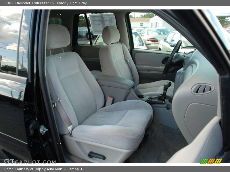 Black / Light Gray 2007 Chevrolet TrailBlazer LS