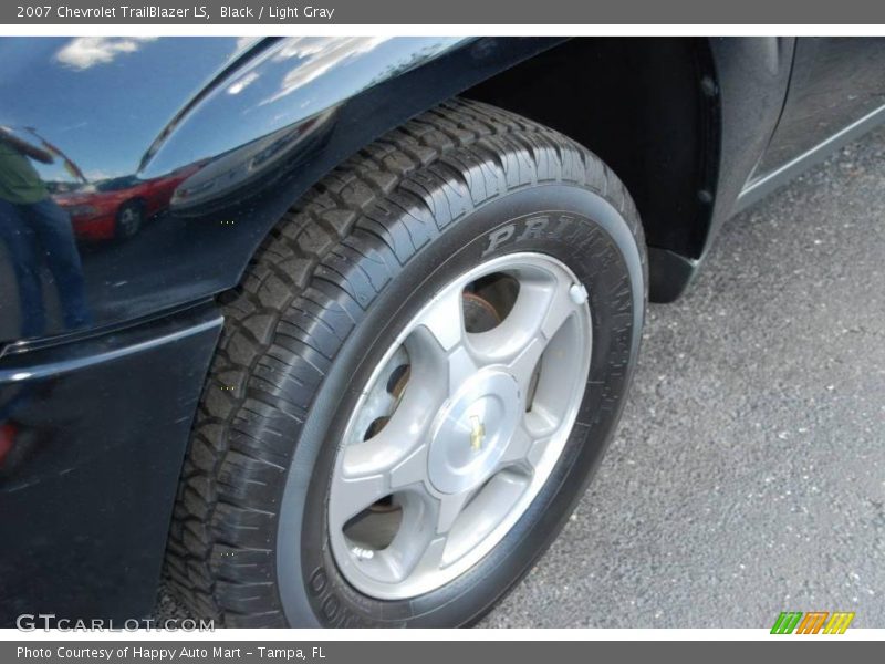 Black / Light Gray 2007 Chevrolet TrailBlazer LS
