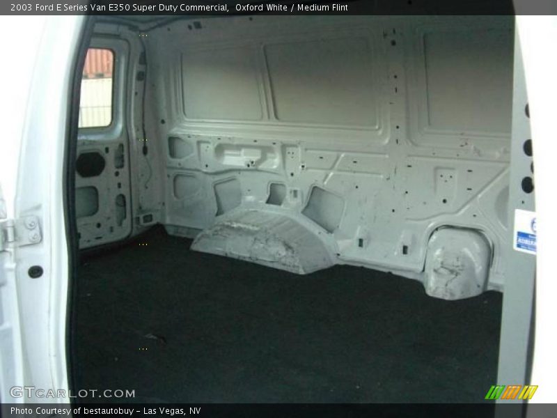 Oxford White / Medium Flint 2003 Ford E Series Van E350 Super Duty Commercial