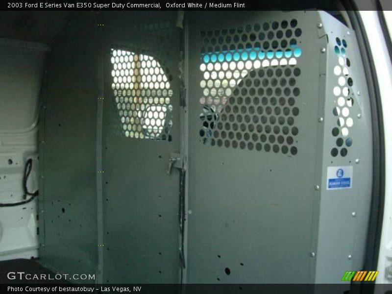 Oxford White / Medium Flint 2003 Ford E Series Van E350 Super Duty Commercial