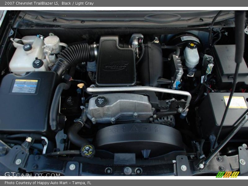 Black / Light Gray 2007 Chevrolet TrailBlazer LS