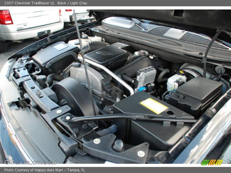 Black / Light Gray 2007 Chevrolet TrailBlazer LS