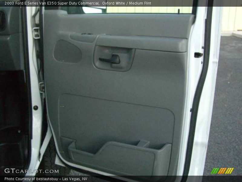 Oxford White / Medium Flint 2003 Ford E Series Van E350 Super Duty Commercial