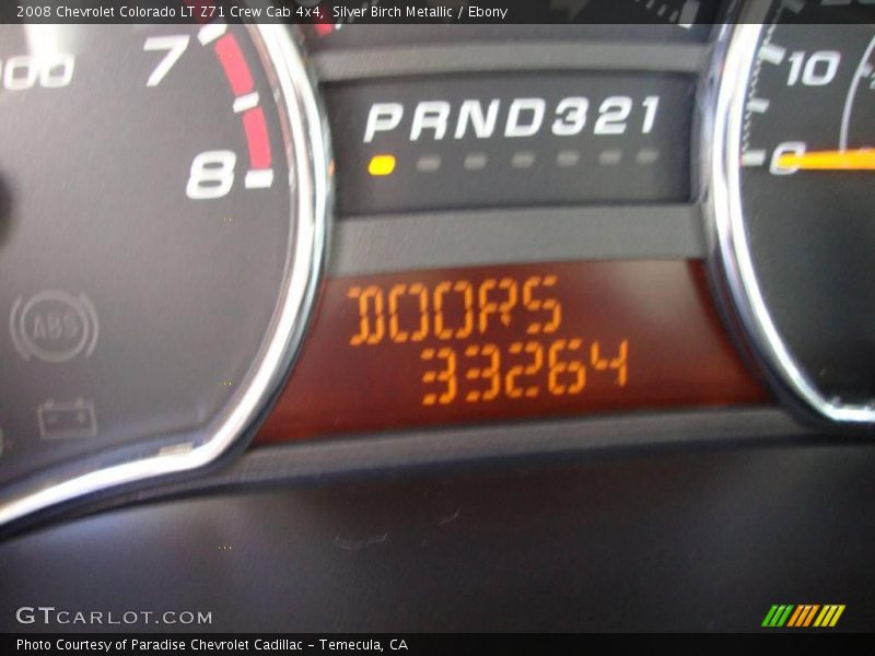 Silver Birch Metallic / Ebony 2008 Chevrolet Colorado LT Z71 Crew Cab 4x4